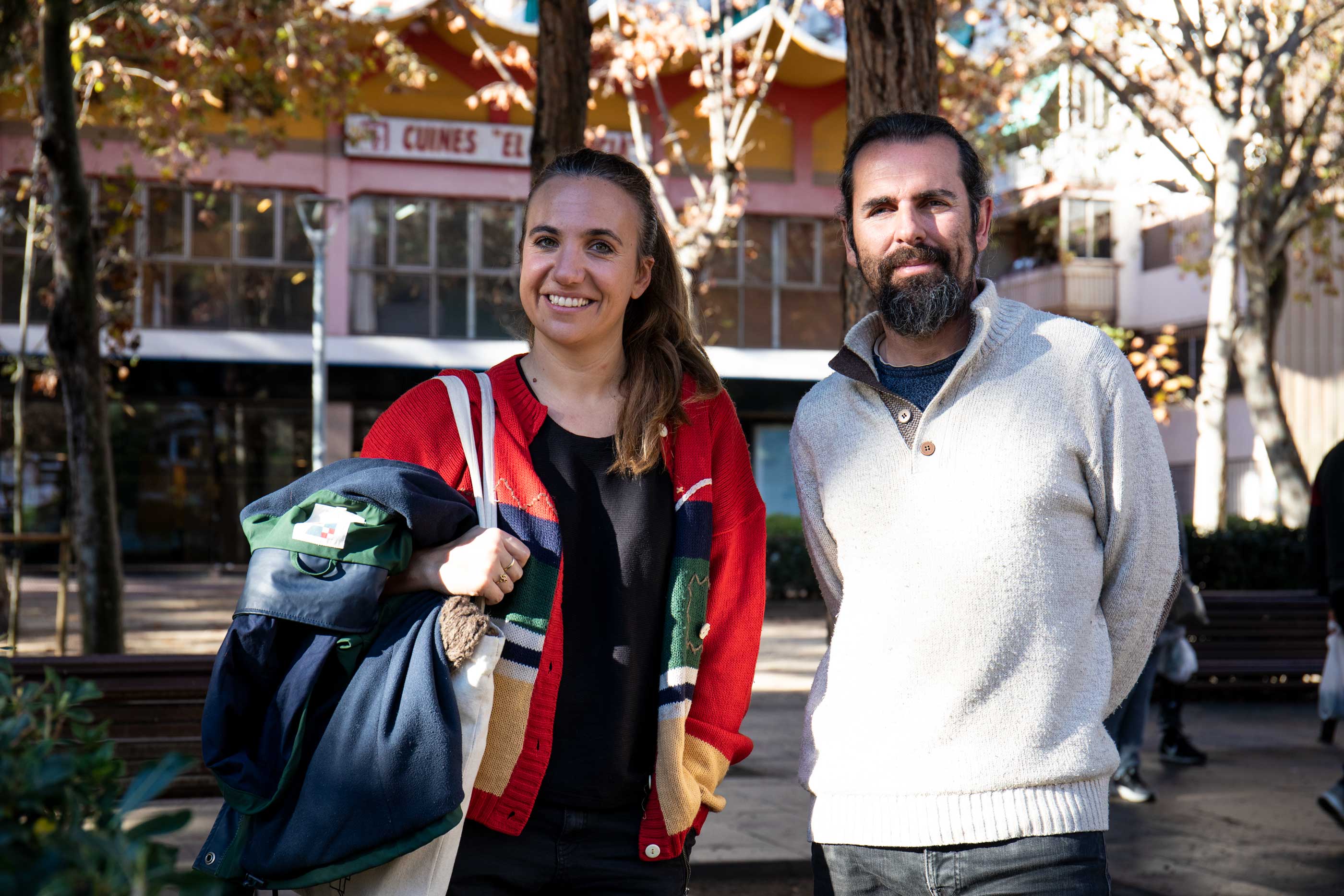 fotografia de la visita a la cooperativa orgànic