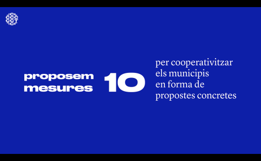 10 mesures per cooperativitzar els municipis