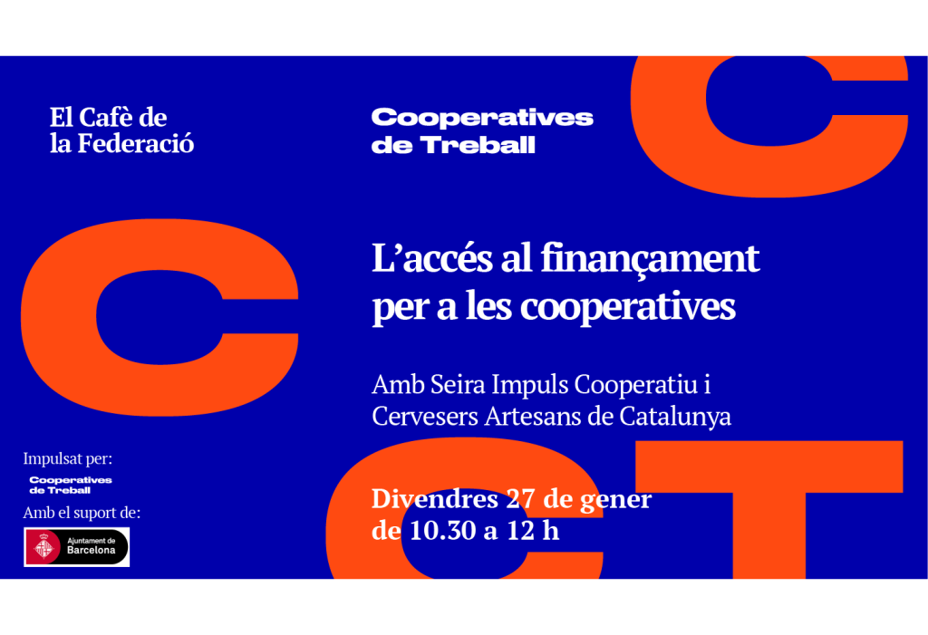 El Cafè de la Federació: l'accés al finançament per a les cooperatives